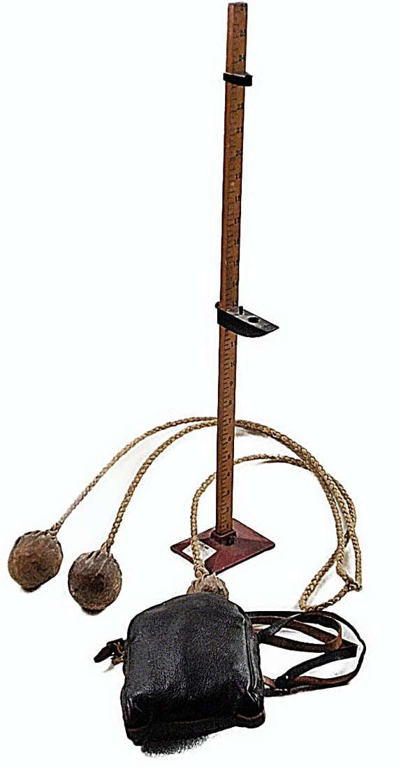 Vintage Leather Bolo, Camera Case & Skirt Marker (1 of 1)