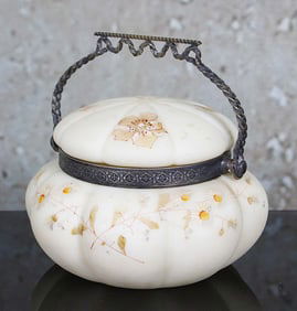 A Victorian Smith Bros Handled Jar