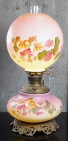 A Victorian G.W.T.W. Style Parlor Lamp