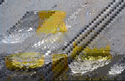 4 Pc Victorian Starburst Ivy Table Setting