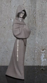 A Lladro Porcelain Figure "Franciscan Monk"
