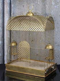 A Vintage Architectural Birdcage