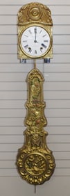 A French Morbier "Wag on the Wall" Clock