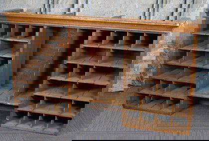 Wood Sorting cabinet top