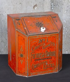 A Petite Country Store Counter Top Tea Bin