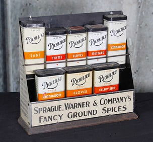 A Richelieu Counter Top Spice Display