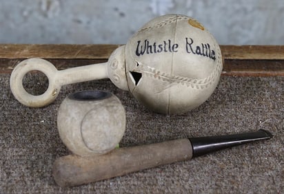 2 Vintage Baseball Novelties