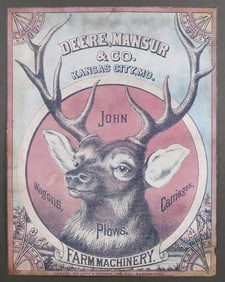 A John Deere Advertising Poster