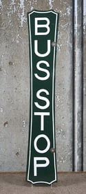 A Vintage DSP Bus Stop Sign
