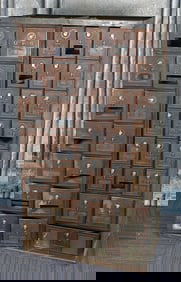 Bronze Post Office Lock Boxes