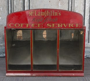 A McLaughlin's Country Store Coffee Bin