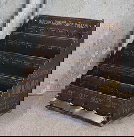 A Country Store Barton's Shoe Polish Display