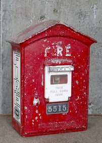A Vintage Game-Well Fire Alarm Box