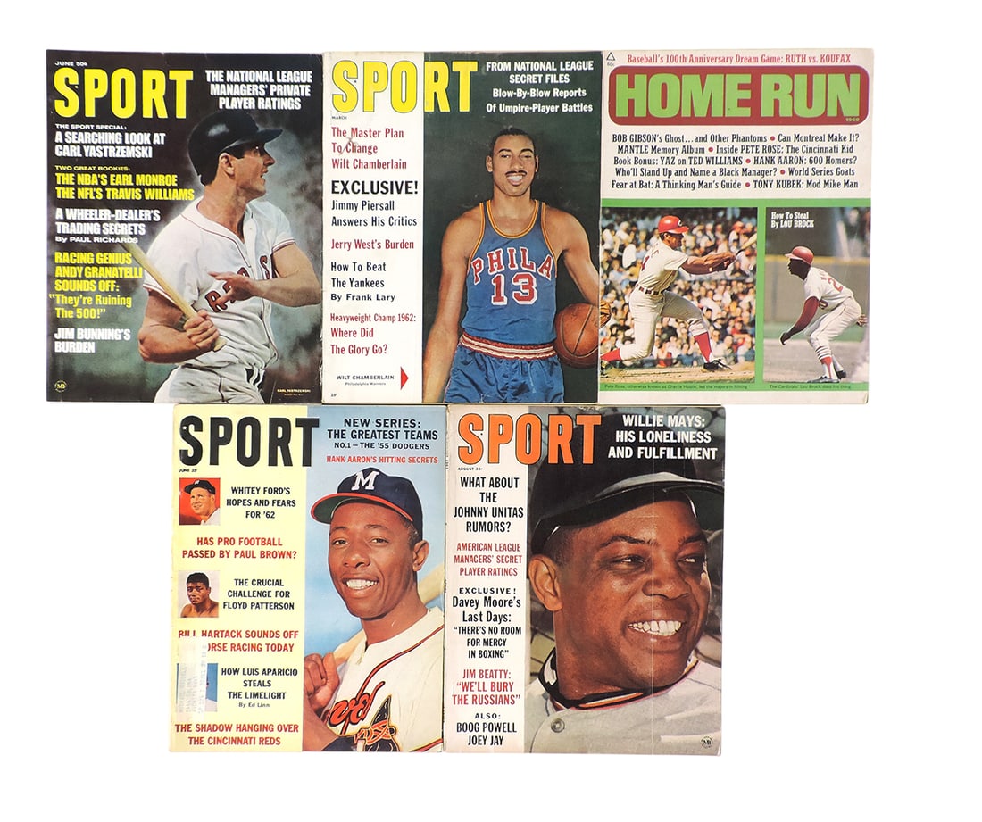 SPORT & Home Run Magazines (5), SPORT published monthly by Macfadden Publications, Inc., New York... (1 of 2)