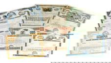 Stock Certificates (6), The Baltimore and Ohio Railroad Company, 10 Shares, c.1895, The United Il...