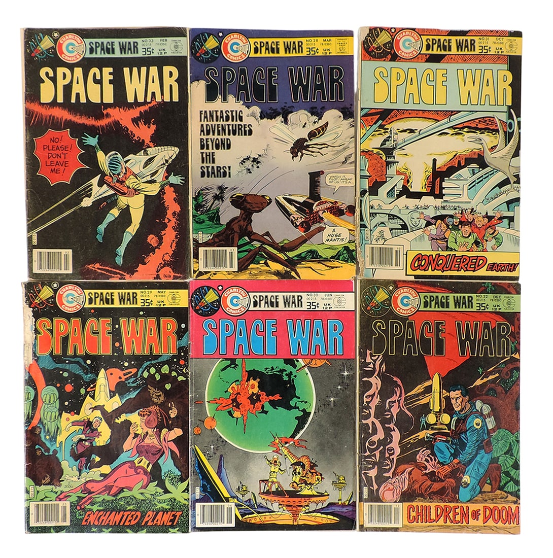 Charlton Comics Group (5), Space War, Vol. 2/No. 31/Oct 1978, Vol. 2/No. 28/Mar 1978, Vol. 3/No. ... (1 of 2)
