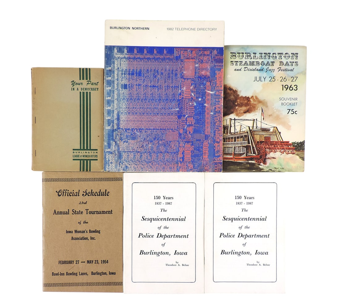 Burlington, Iowa Historical Collectibles (6), Your Part In A Democracy, Burlington League of Wome... (1 of 1)