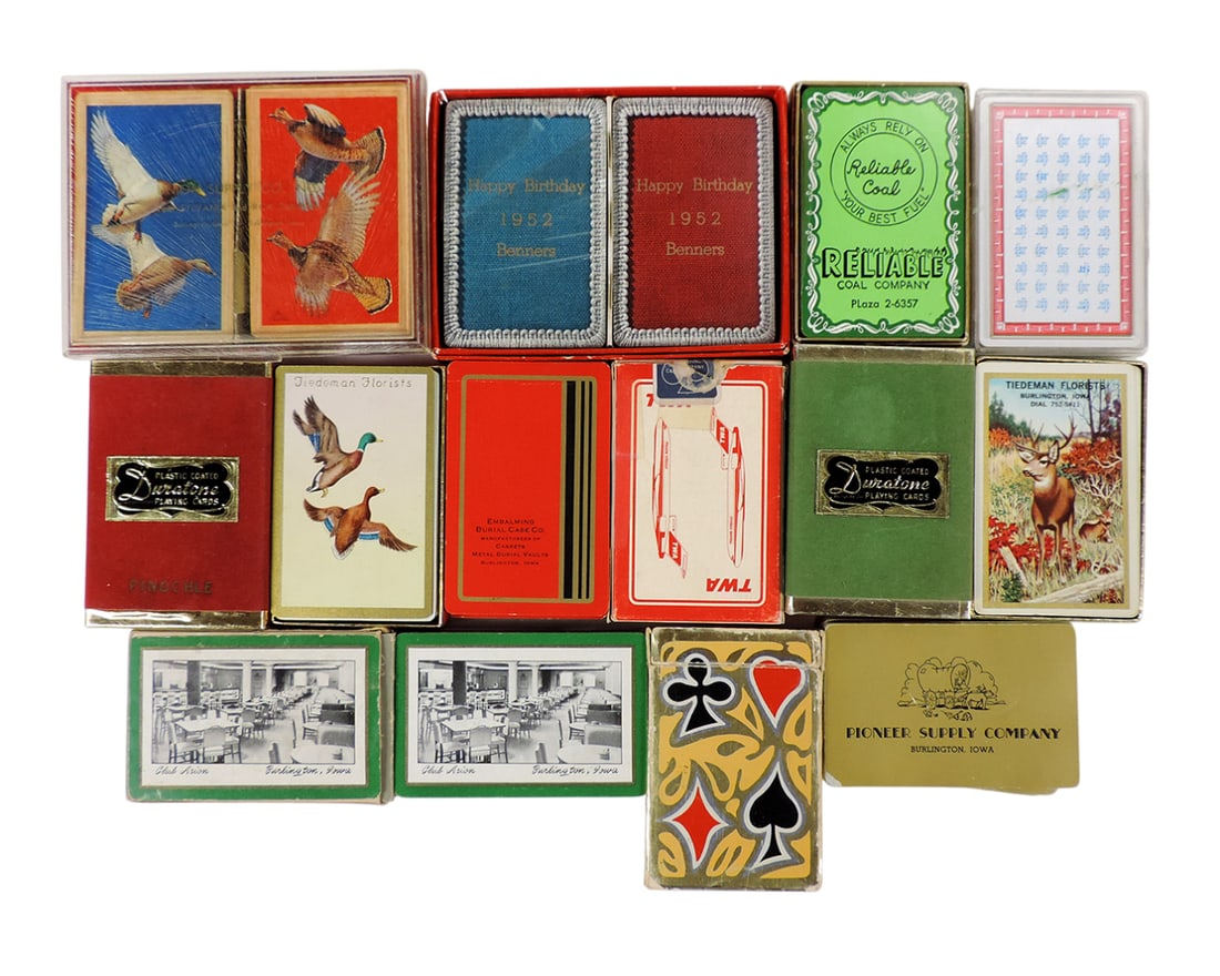 Advertising Playing Card Sets (11), Always Rely On Reliable Coal Your Best Fuel, Reliable Coal Co., (1 of 1)