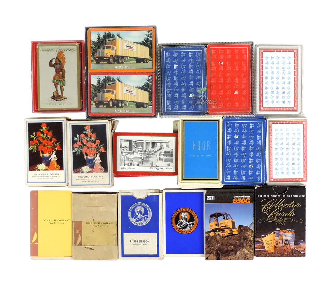 Advertising Playing Card Sets (14), 1ST Heines House Double/Single Sets, 1994 CASE Construction E... (1 of 1)