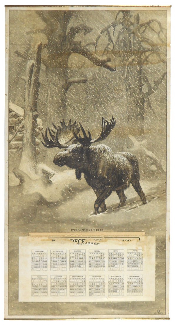 Ammunition calendar for The Peters Cartridge Co.-Cinc,