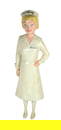 Drug Store Advertising Mannequin, Miss Curity®, Counter Top Nurse Uniform, molded hard pl