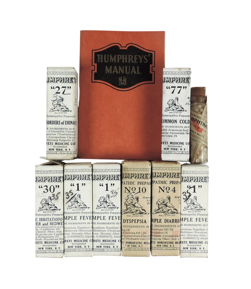 Drug Store Medicines (10), Humphrey's, A Homeopathic Preparation, Humphrey's Medicine Co., Inc., ... (1 of 1)