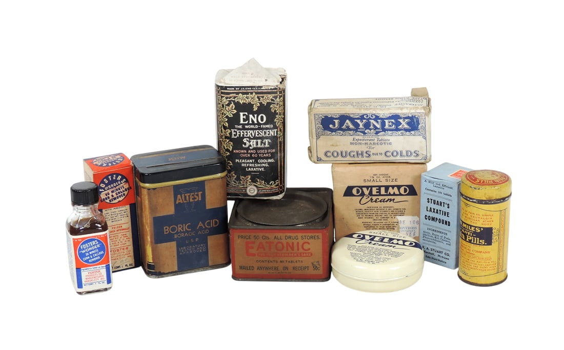 Drug Store Remedies (8), Ovelmo Cream, Dist. by Ovelmo Co., Baltimore, Maryland-USA, Net Weight 1... (1 of 1)