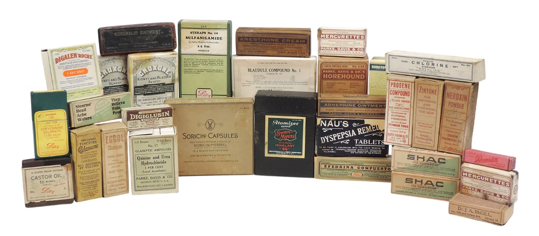 Drug Store Remedies (30), Digalen "Roche"-The Hoffmann-La Roche Chemical Works, Inc., Pure Chlorine (1 of 1)