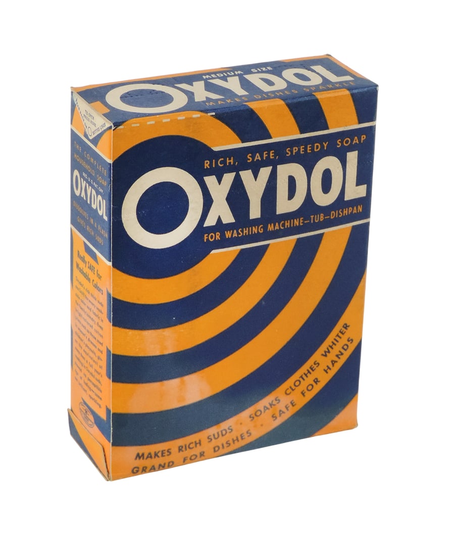 Country Store OXYDOL Soap Box, Procter & Gamble, Made in USA, Net Wt 9 oz, cardboard, NOS w/orig ... (1 of 2)