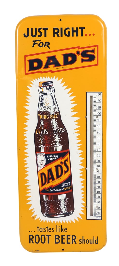 Dad's Root Beer Thermometer, Just Rightâ€¦ for Dad's â€¦tastes like  (1 of 1)