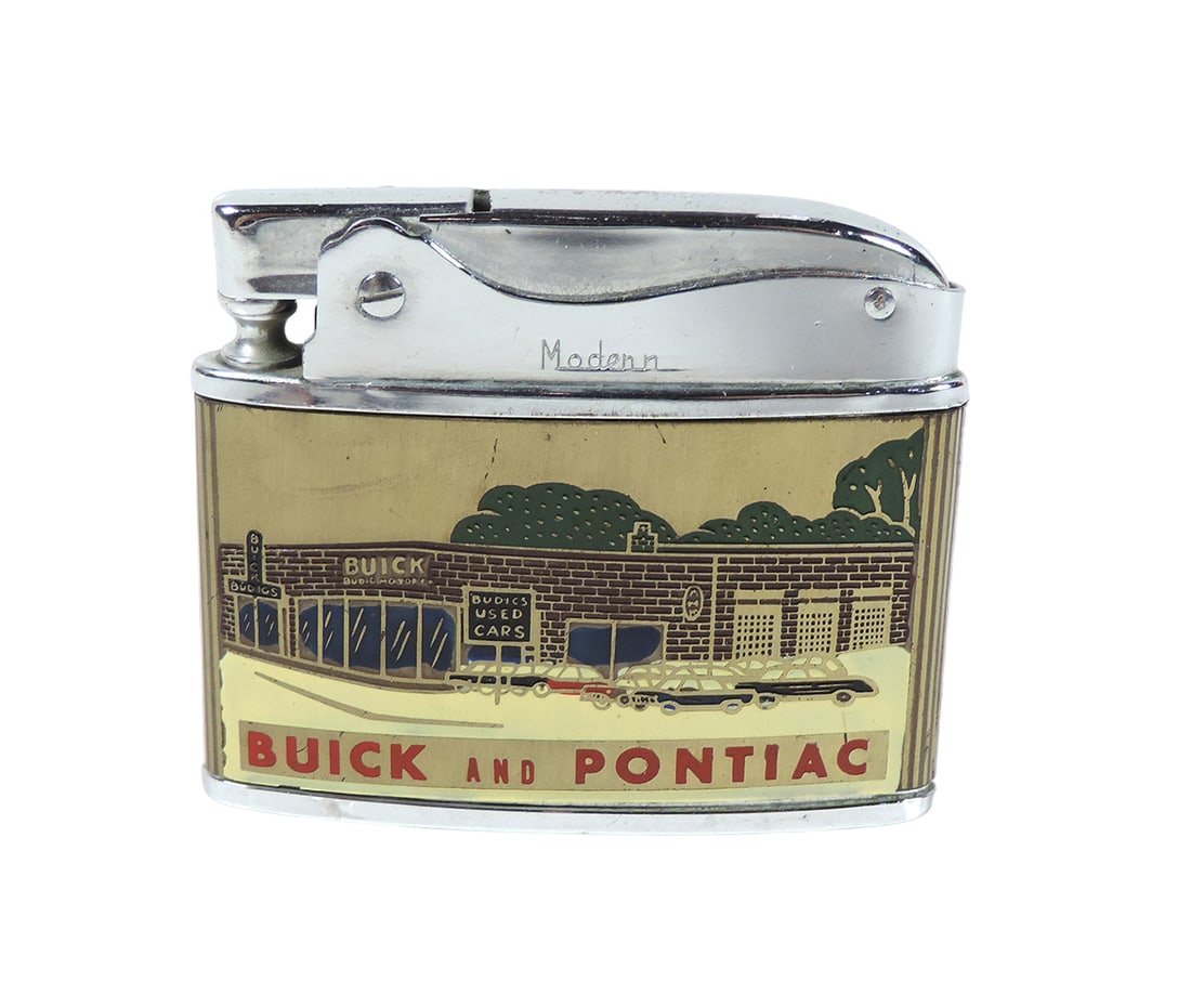 Automotive Cigarette Lighter, Budig Motor Co., Buick-Pontiac-Opel, Sales and Service-McCook, Nebr... (1 of 3)