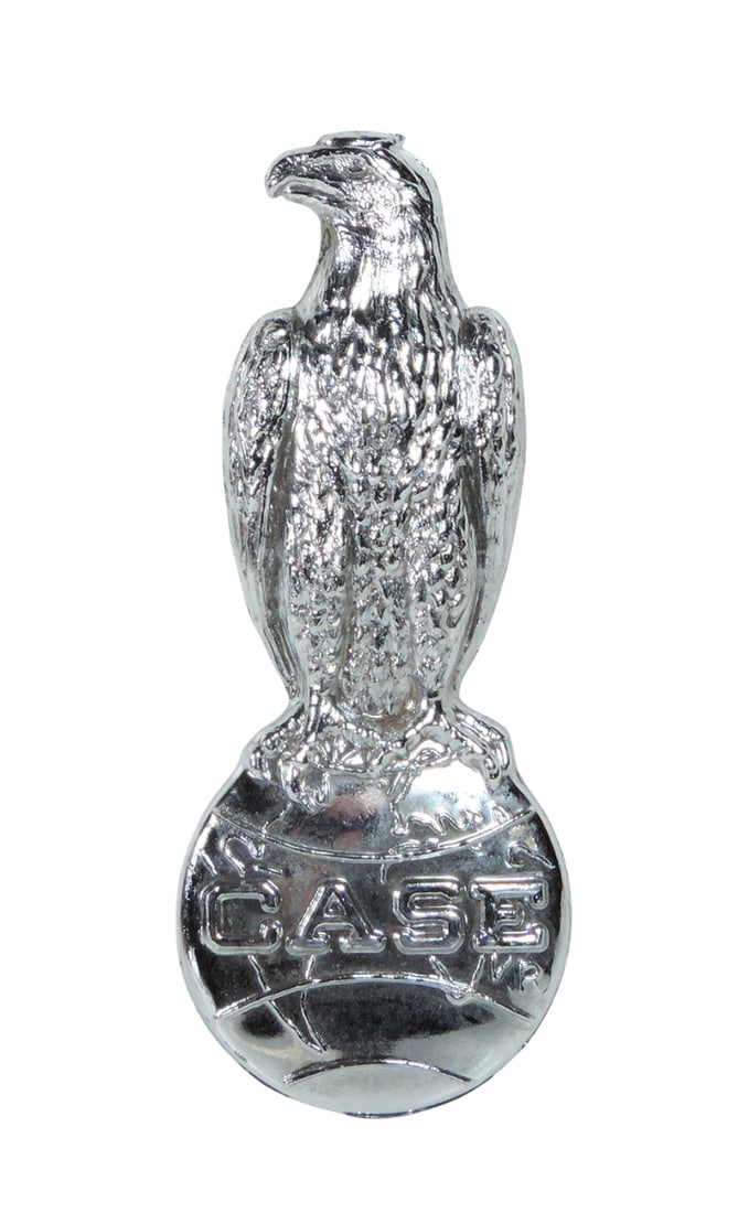 Case Eagle Emblem, likely from a Case Agricultural Vehicle, J.I. Case adopted the eagle as its tr... (1 of 1)