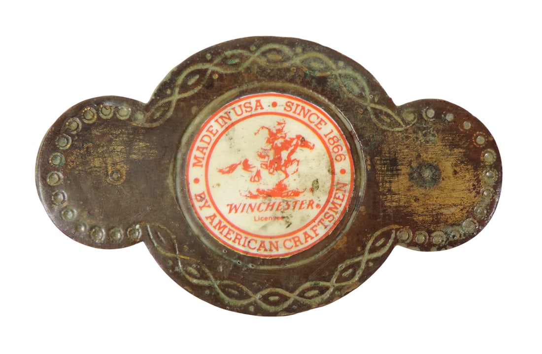Winchester Advertising Pin, Winchester logo in center "Made in USA Since 1866 by American Craftsm... (1 of 2)