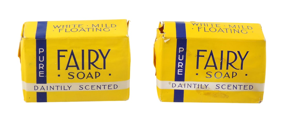 Country Store Fairy Soap Hand Bars (2), Fairy Soap, Made In USA, Lever Brothers Co., Cambridge, M... (1 of 2)