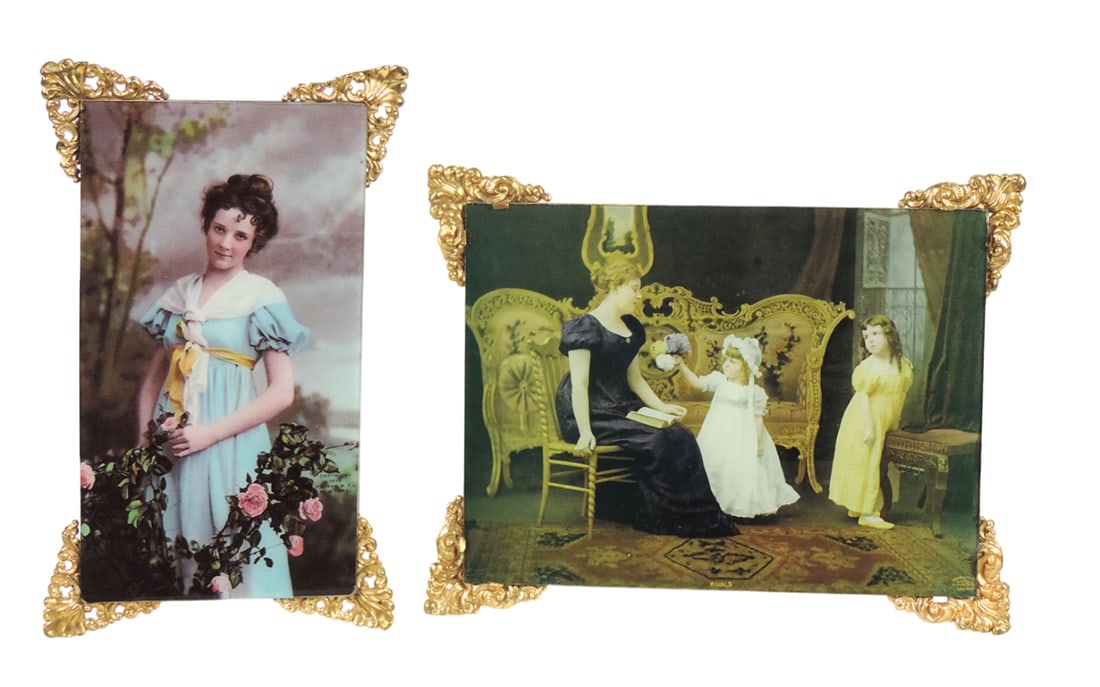 Victorian Chromolithograph, ©1906 J.I. Austen & Co., Chicago-USA & ©1899 The Ullman Mfg Co (1 of 1)