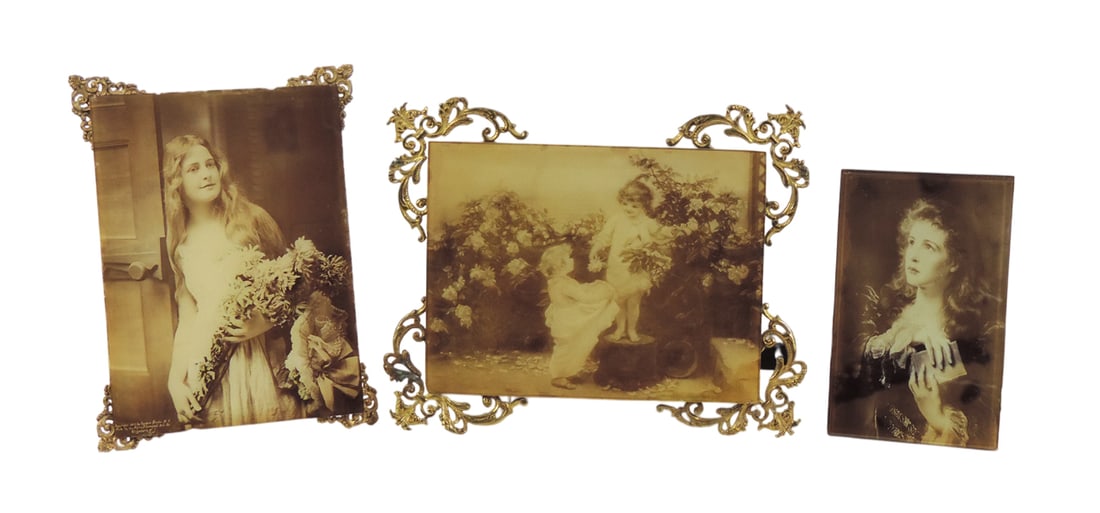 Victorian Sepia Tone Prints (3), Copyright 1897 by Carbon Studio N.Y., Published by The Alfred S.... (1 of 1)