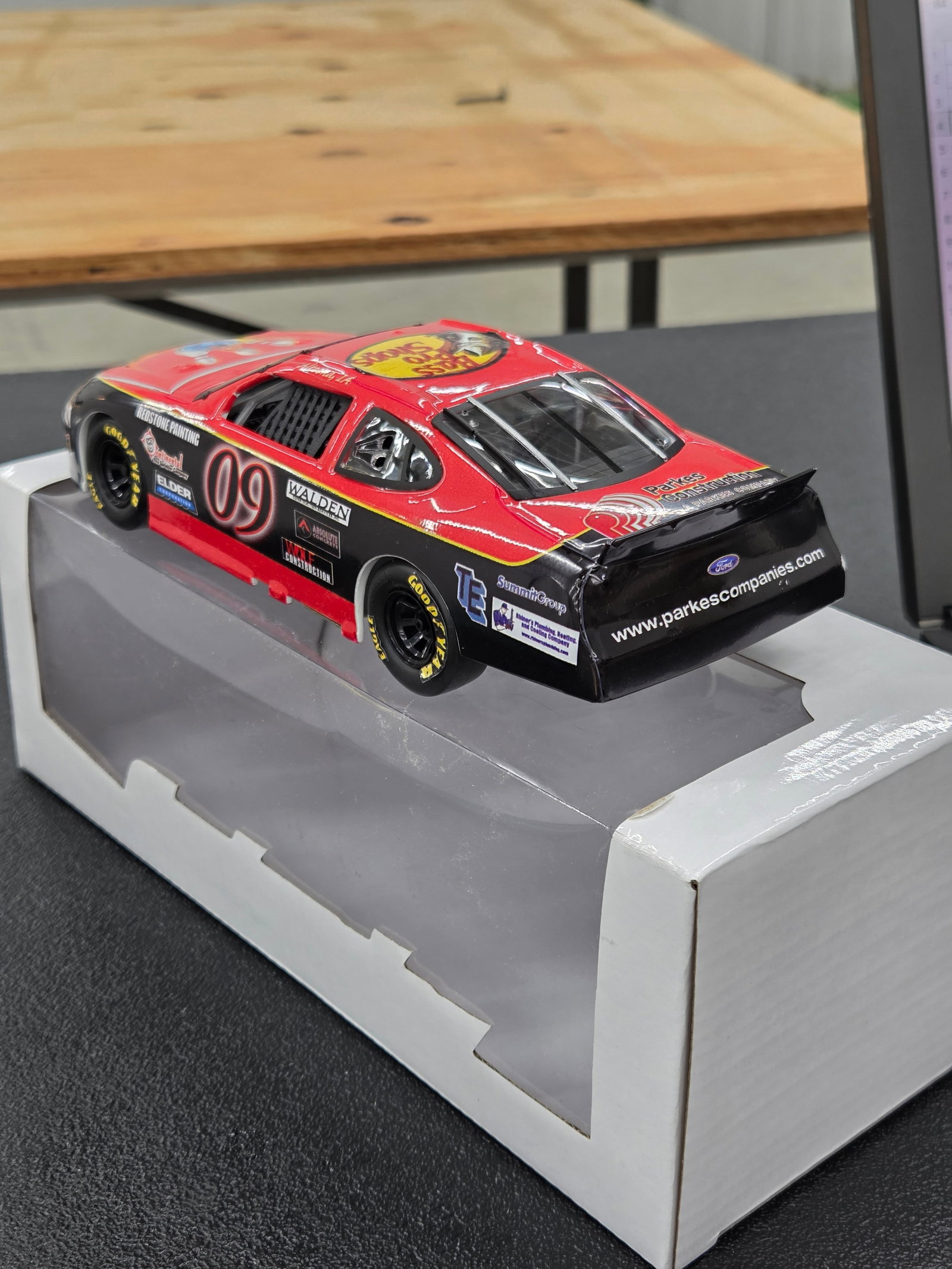NASCAR race car. Fusion #9 MINT NIB: NASCAR race car. Fusion #9 MINT NIB