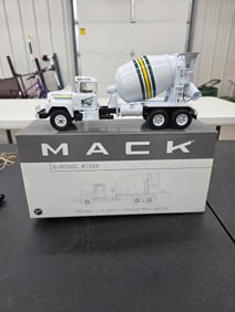 Diecast Toy, Mack R Model Mixer. Metzen Concrete, Chesterfield Twp, MI. First Gear NIB
