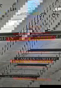 Vintage Camel Cigarette display. VG Cond.