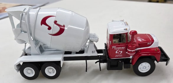 Diecast Toy, Mack R Model Mixer. "Standard Redi Mix Concrete"