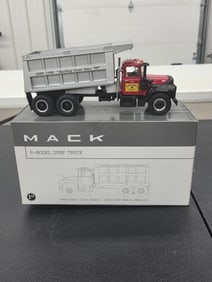 Diecast Toy, Mack R-Model Dump Truck. Irving. Jensen CO. Contractors. First Gear. NIB