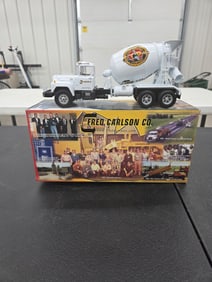 Diecast Toy, First Gear. Mack R-Model Mixer (Fred Carlson Co.) NIB