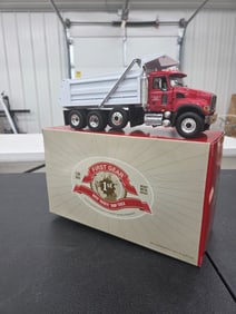 Diecast Toy, First Gear. Mack Granite Dump Truck "N.AP. Co." Asphalt & Aggregates NIB