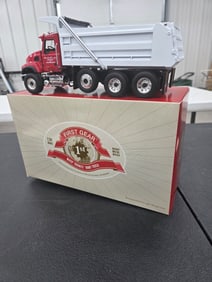 Diecast Toy, First Gear. Mack Granite Dump Truck "N.AP. Co." Asphalt & Aggregates NIB