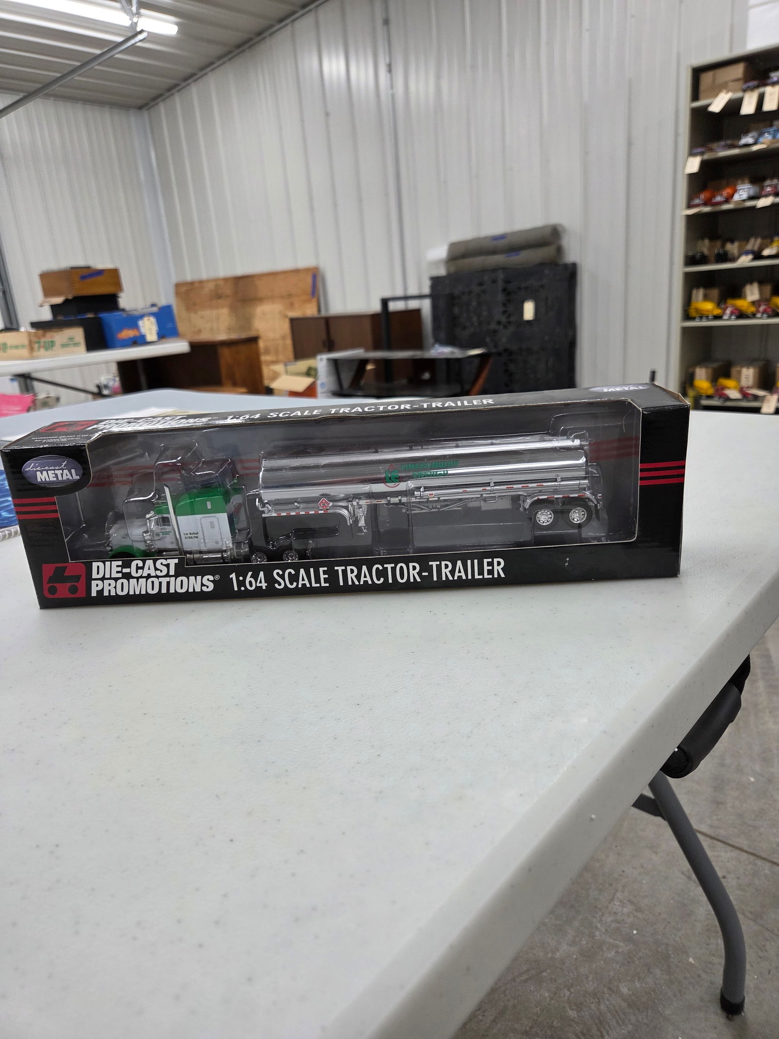 Die Cast model. 1/64 Scale Tractor Trailer "Lincolnway Energy" NIB (1 of 1)