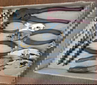 Pliers, 7 pair