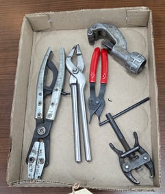 Pliers, Battery Cable Puller& Tubing cutter