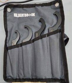 Set of "HELBERTBROOK" spanner wrenches