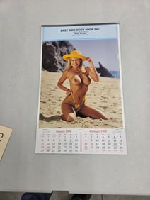 Calendar 3 pcs . 1 - Iowa concrete products co. 1- "Snap-on Pin Up Girls (1990), Girls East Side