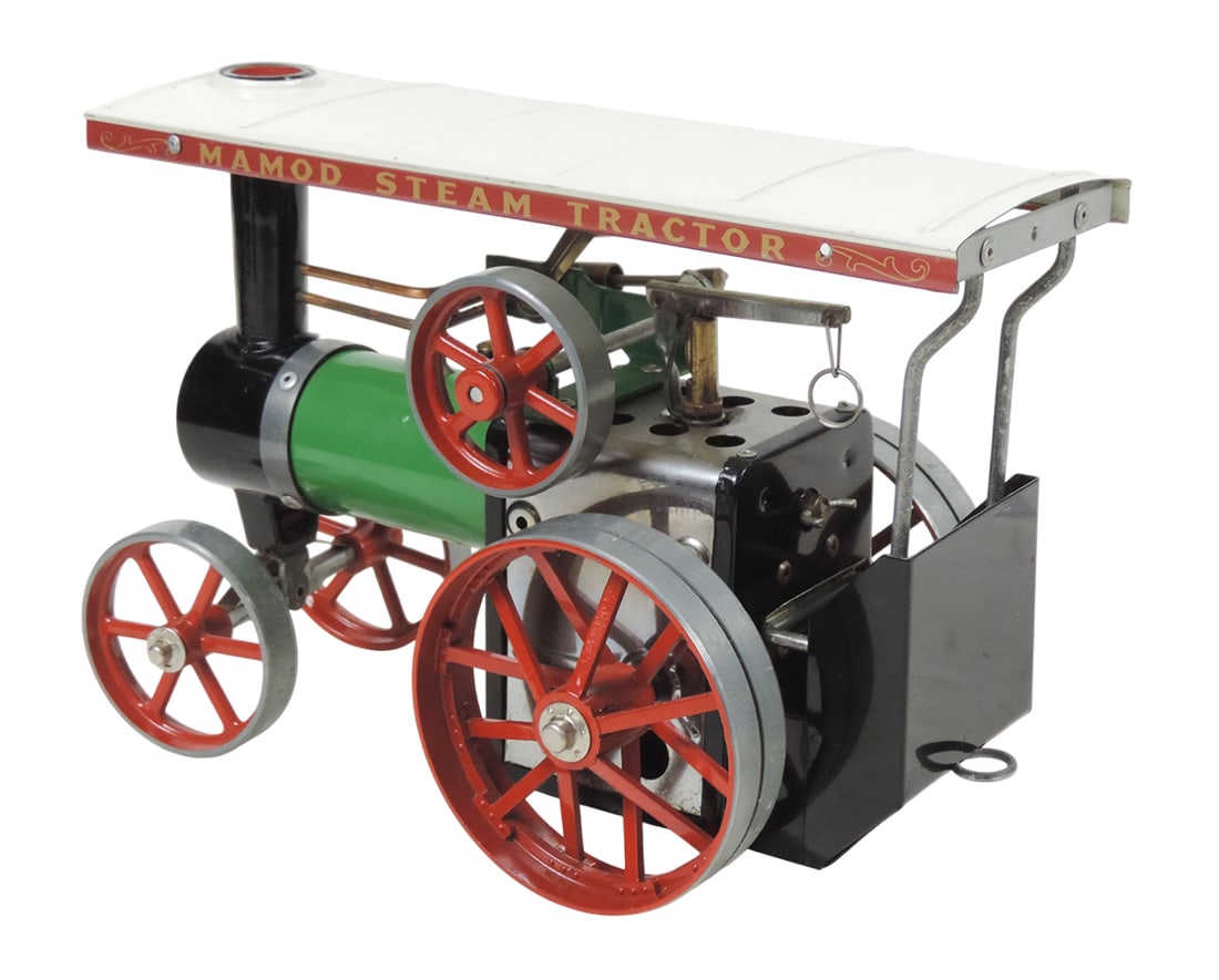 Toy Tractor, Mamod Steam Tractor, Mamod TE1A, Miniature, Produced by Malins Engineers Limited in ... - 2